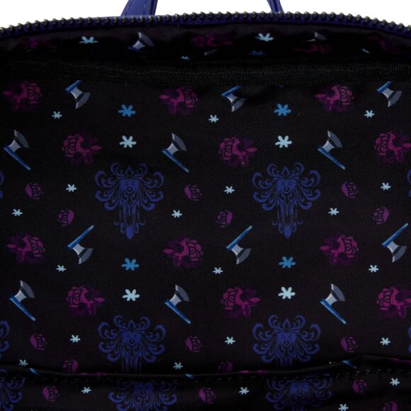 NEW Loungefly Haunted Mansion Widow Bride Portrait Lenticular Mini Backpack
